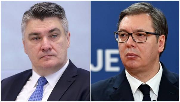 Milanović o Vučiću: Besposlen pop i jariće krsti