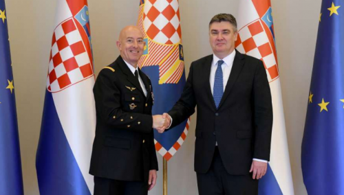 Milanović primio zapovjednika NATO-a ACT Philippea Lavignea