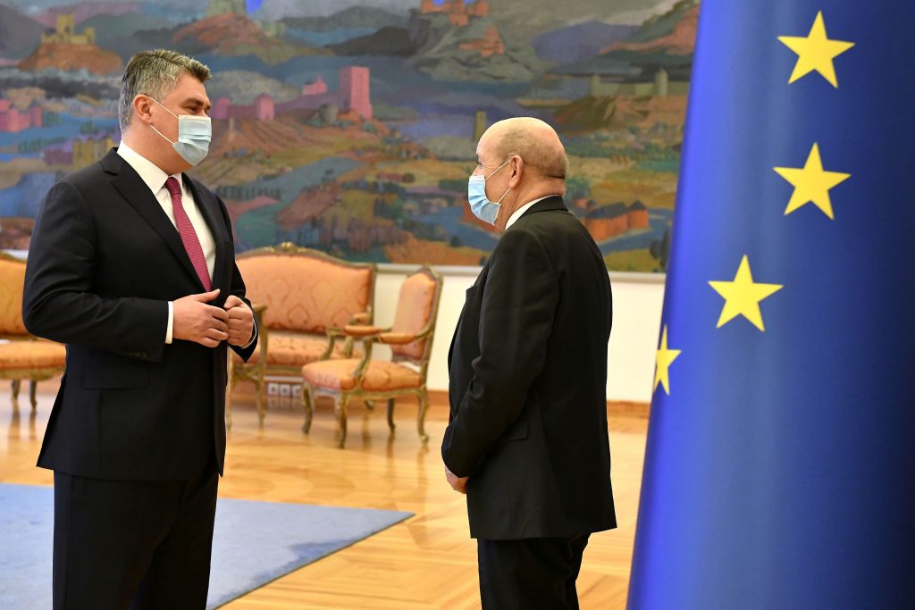 Milanović s francuskim ministrom o Izbornom zakonu u BiH