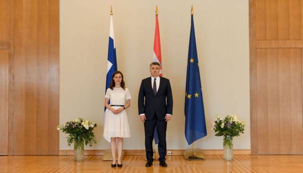 Milanović s premijerkom Finske: Zašto je BiH uslov