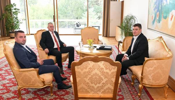 Milanović sa Karamatićem o položaju Hrvata u BiH i formiranju vlasti