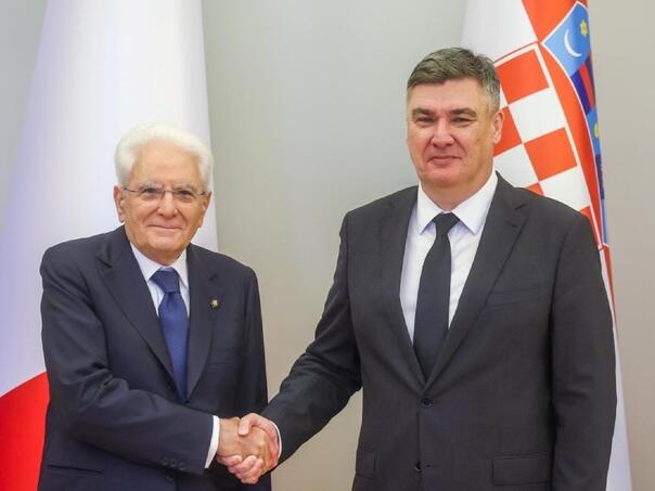 Milanović se sastao s italijanskim predsjednikom: EU je konkretan mirovni projekt