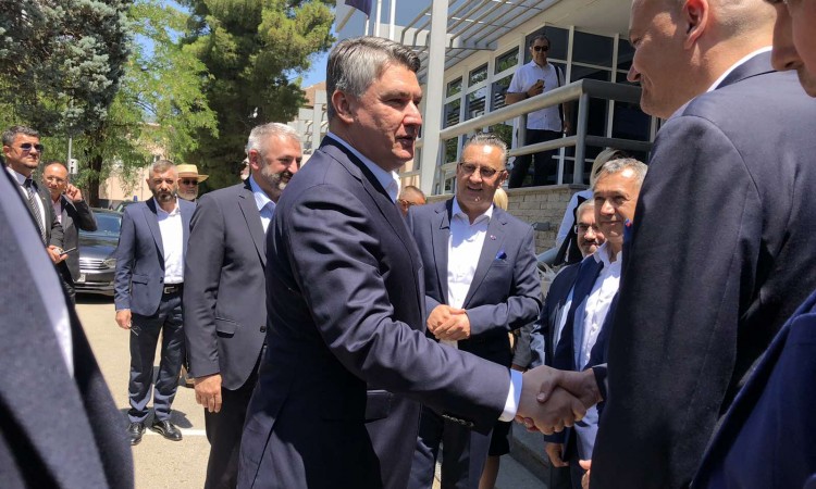 Milanović stigao u posjet Mostaru