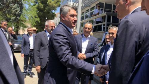 Milanović stigao u posjet Mostaru