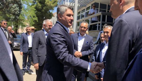 Milanović stigao u posjet Mostaru