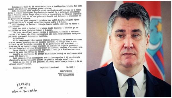 Milanović u Mostaru odlikuje čovjeka koji je otvoreno mrzio Bošnjake