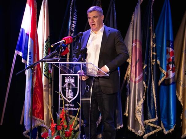 Milanović u Tomislavgradu: Mi ne trabunjamo o hrvatskom svijetu ni podjeli BiH