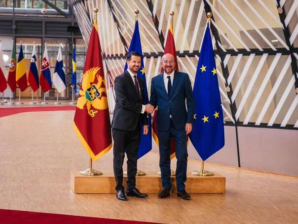 Milatović i Michel, umjesto u Crnoj Gori, sastali se u Briselu