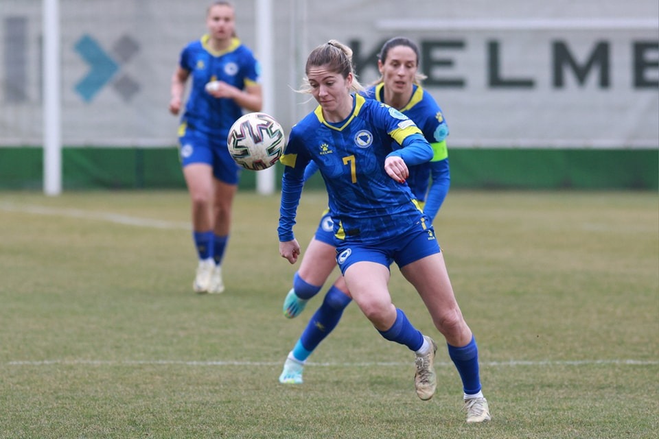 Milena Nikolić pogotkom donijela važna tri boda ženskoj reprezentaciji BiH