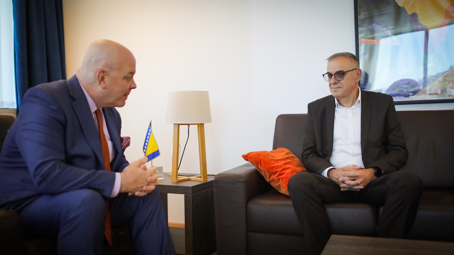 Miličević sa šefom OSCE-a: Građani RS nisu krivi za političku krizu