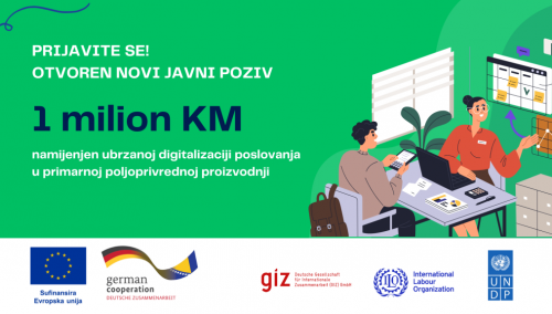 Milion KM ubrzanoj digitalizaciji poslovanja u primarnoj poljoprivrednoj proizvodnji