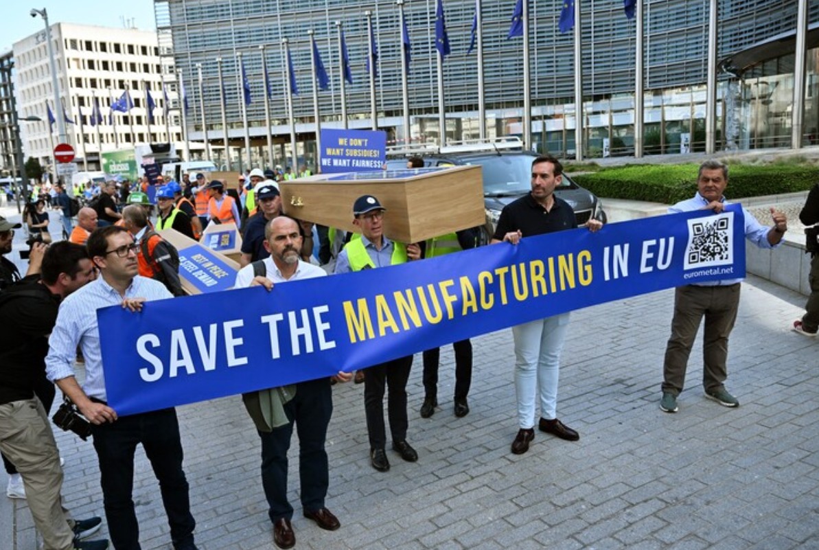 Milionima radnih mjesta prijeti nestanak: Metalna industrija u Briselu na nogama