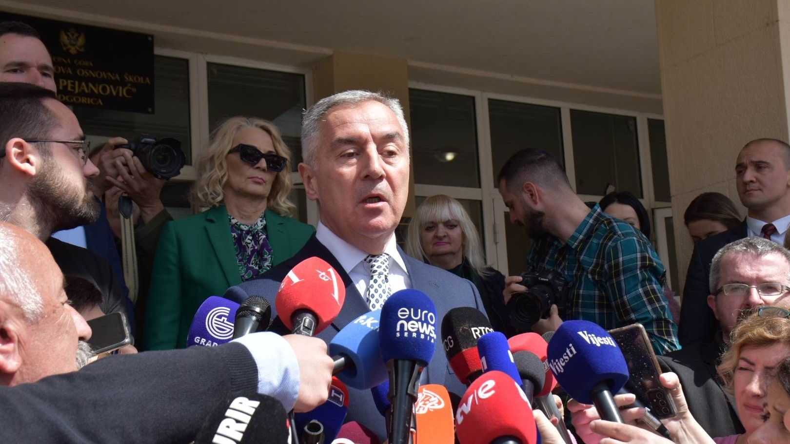 Milo Đukanović glasao: Očekujem pobjedu, o porazu ne razmišljam