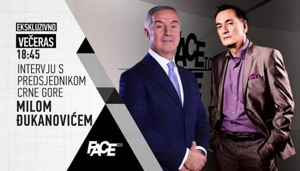 Milo Đukanović večeras gost kod Senada Hadžifejzovića