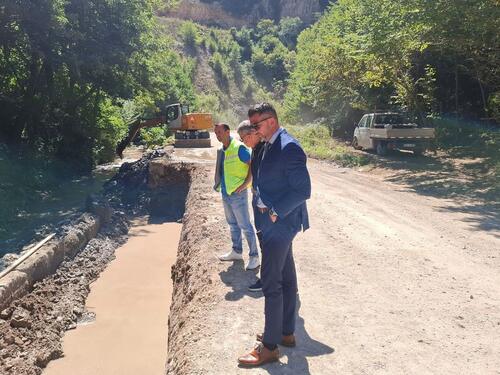 Ministar Adnan Šabani obišao radove na sanaciji puta Zenica – Arnauti