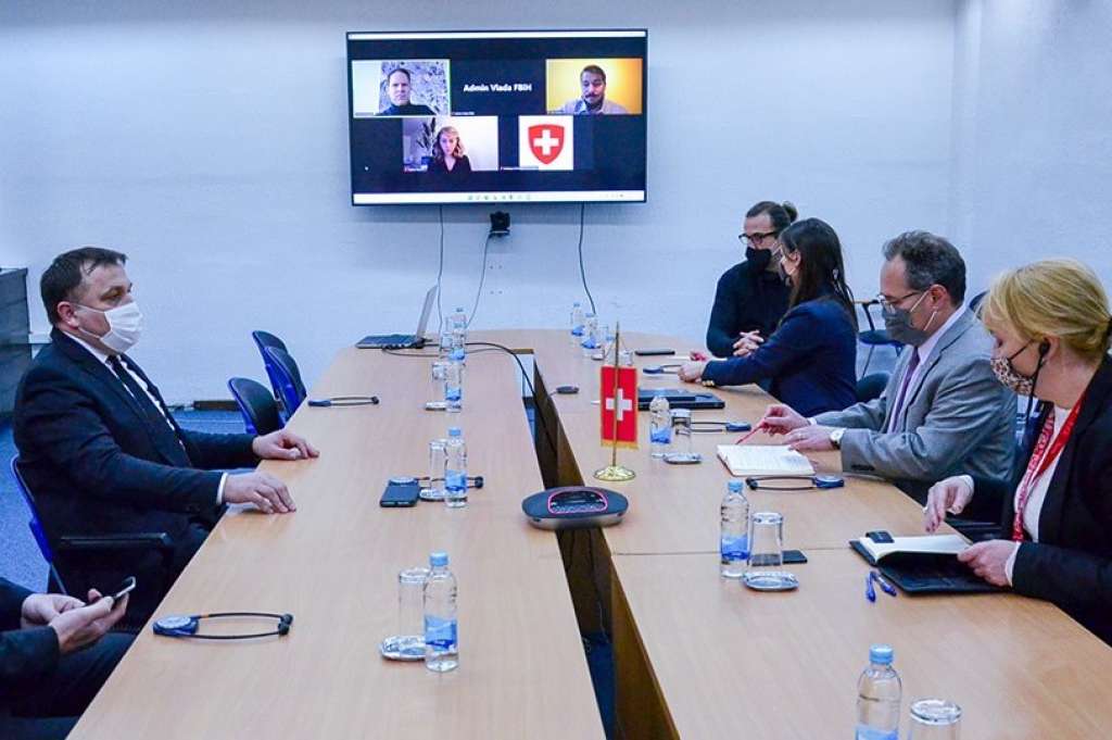 Ministar Dedić i ambasador Hunn o nastavku ulaganja švicarskih investitora u FBiH