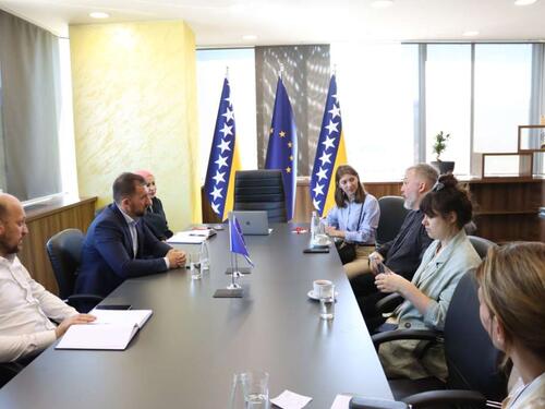 Ministar Delić: Giles Jules je živi primjer upornosti i otpornosti