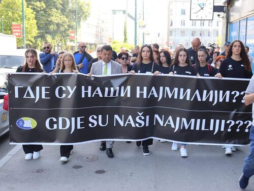 Obilježavanje Međunarodnog dana nestalih osoba u Sarajevu