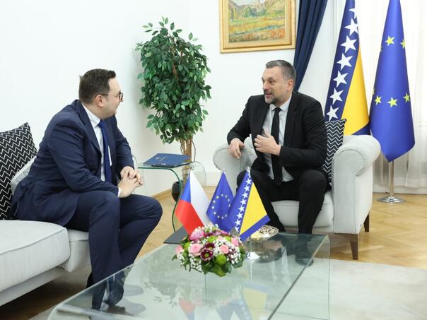 Ministar Konaković se sastao s češkim kolegom: Unapređenje saradnje na evropskom putu