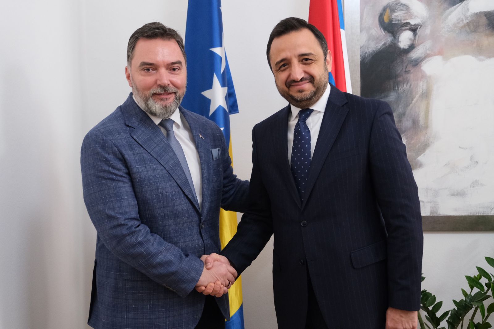 Ministar Košarac i ambasador Akseki o aktuelnim političkim temama i unapređenju saradnje sa Turskom