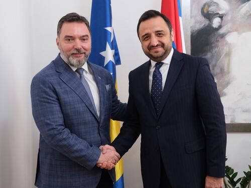 Ministar Košarac i ambasador Akseki o aktuelnim političkim temama i unapređenju saradnje sa Turskom