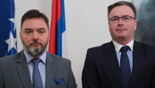 Ministar Košarac i ambasador Sedar: Zatražen sastanak u Vladi Slovenije o problematici izgradnje odlagališta na Trgovskoj gori