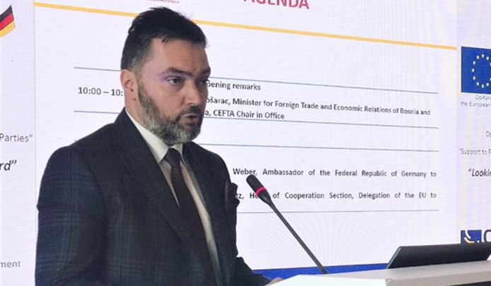 Ministar Košarac na konferenciji o olakšavanju trgovine između zemalja CEFTA-e