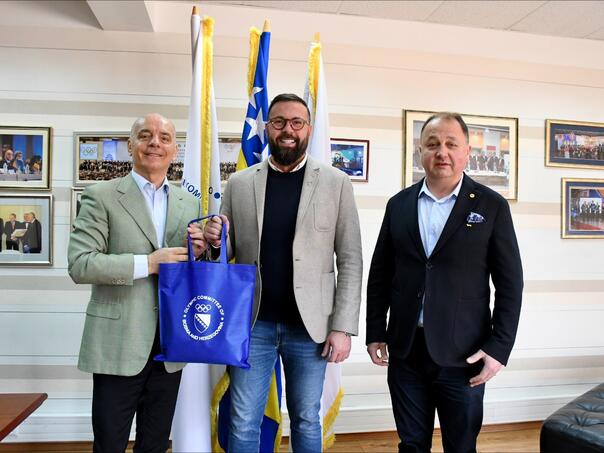 Ministar Magoda s čelnicima Olimpijskog komiteta BiH o ulaganjima u vrhunske sportiste i Olimpijskim igrama mladih