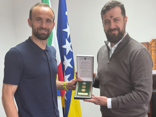 Ministar Mušija ugostio najboljeg atletičara BiH Amela Tuku, podrška neće izostati