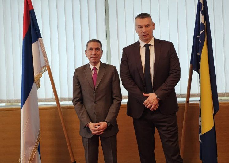 Ministar Nešić razgovarao sa ambasadorom Egipta