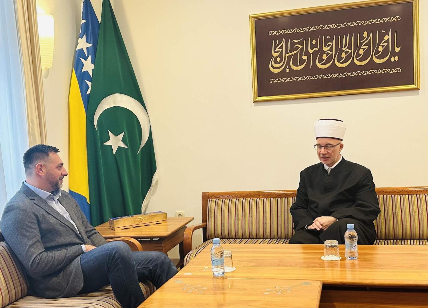 Ministar Ramić i muftija Fazlović posjetili Behram - begovu medresu