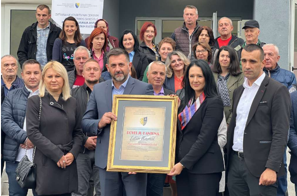Ministar Ramić proglašen počasnim građaninom BPK Goražde