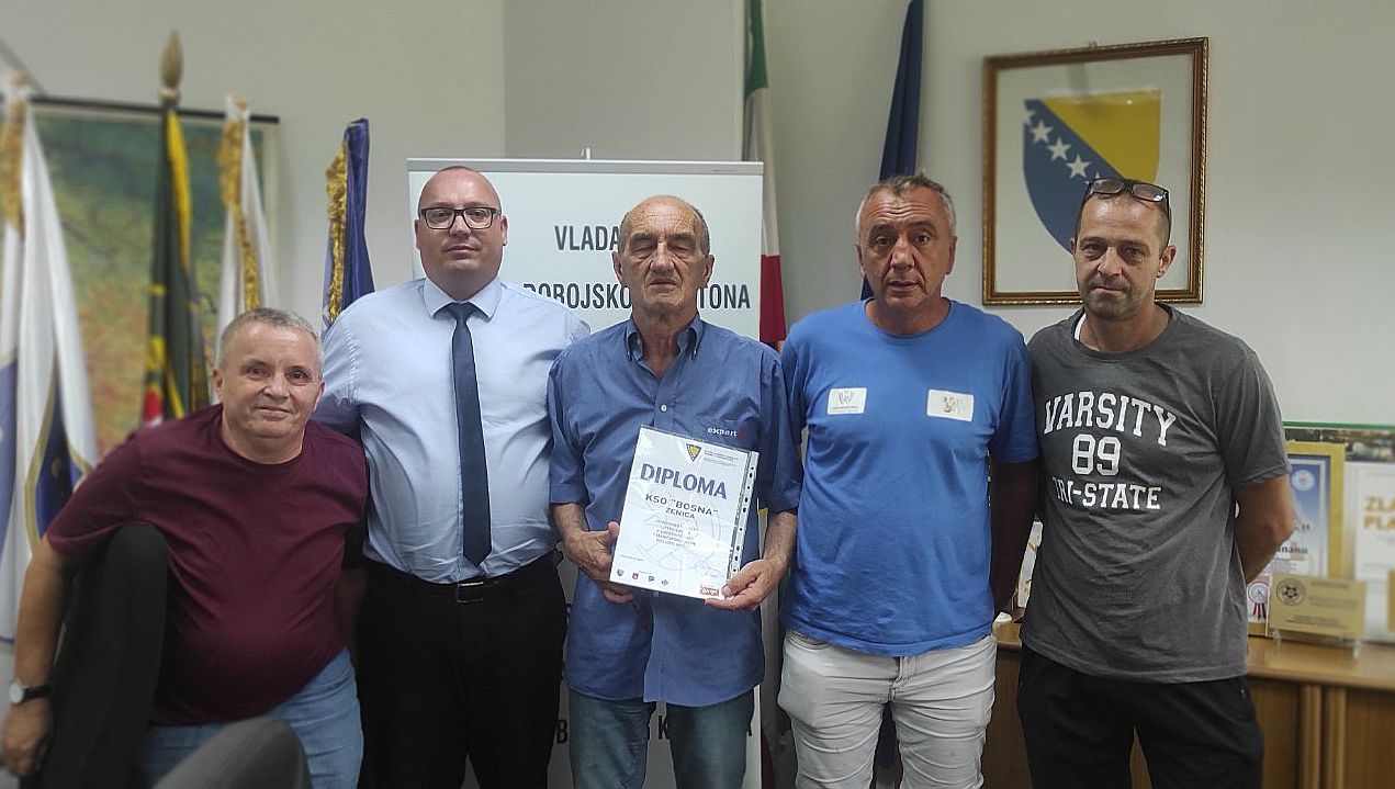 Ministar Sirovica poželio sreću i uspjeh ekipi KSO Bosna Zenica u Premijer ligi BiH