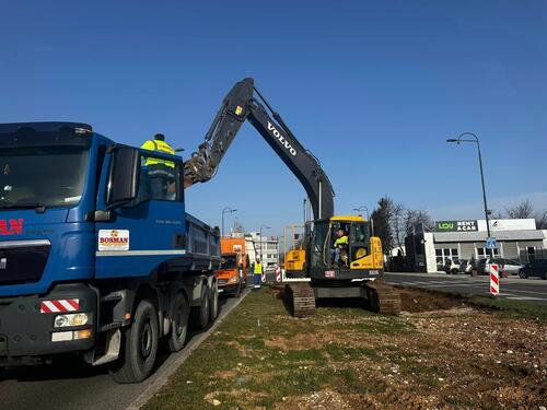 Ministar Šteta: Mašine na gradilištu tramvajske pruge do Hrasnice