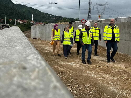 Ministar Šteta na terenu: Gradi se u svim općinama Kantona Sarajevo