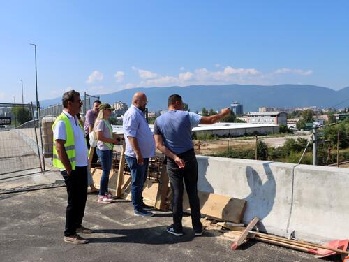 Šteta obišao gradilište IX transverzale, uskoro završetak radova