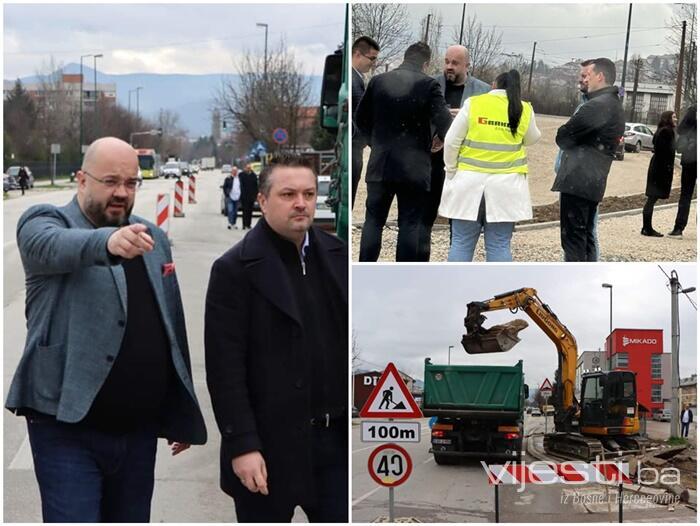 Ministar Šteta obišao radove u Novom Gradu 