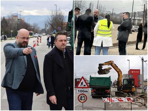 Ministar Šteta obišao radove u Novom Gradu
