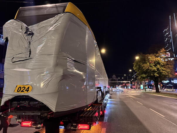 Ministar Šteta: U Sarajevo stigao još jedan novi tramvaj