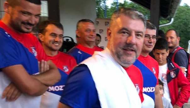 Ministar zdravlja RS-a Alen Šeranić okušao se na sportskom terenu