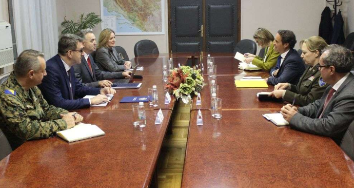 Ministarstvo odbrane BiH - Posjeta zamjenika pomoćnika glavnog tajnika NATO-a