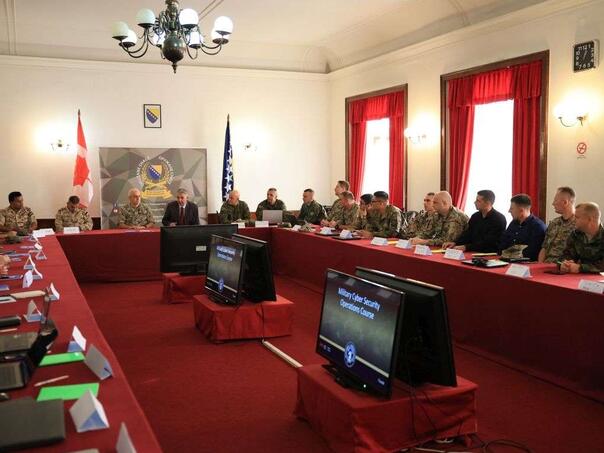Ministarstvo odbrane i Oružane snage BiH domaćini međunarodnog kursa o kibernetičkoj sigurnosti
