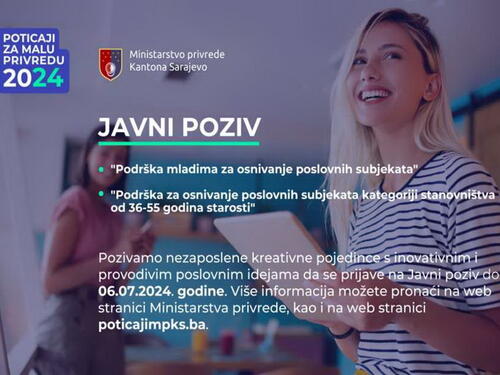 Ministarstvo privrede KS objavilo dva javna poziva po programima razvoja male privrede