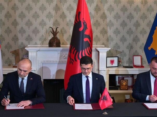 Ministri Albanije, Hrvatske i Kosova potpisali sporazum o učvršćivanju savezništva