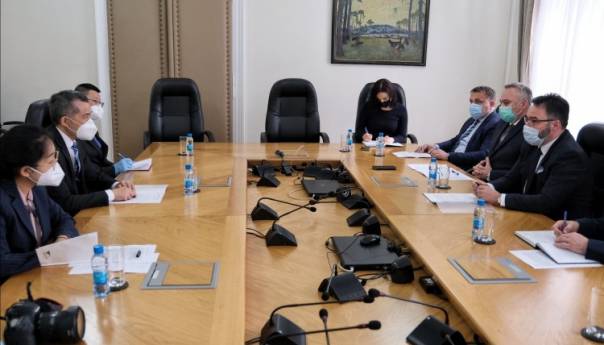 Ministri Košarac, Pašalić i Dedić s kineskim ambasadorom Đi Pingom