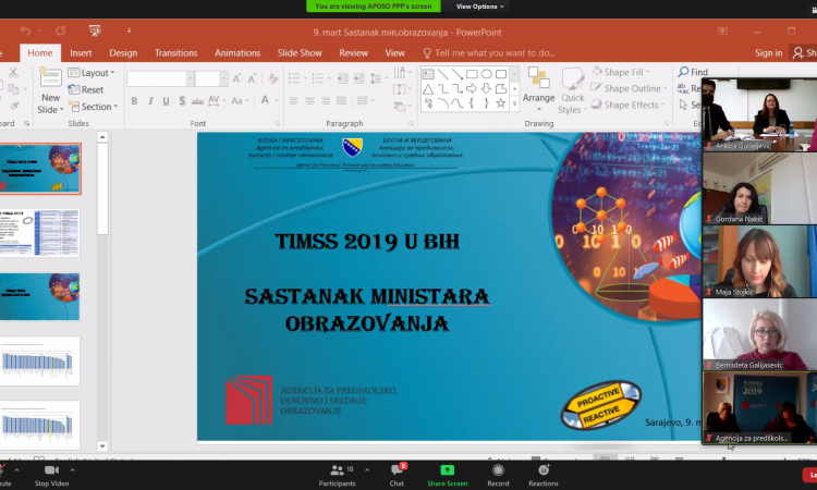 Ministri obrazovanja u BiH razgovarali o rezultatima istraživanja PISA i TIMSS