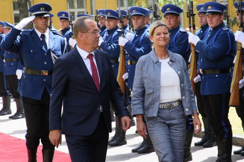 Ministri Podžić i Tanner: Obuka bh. kadeta težište bilateralne saradnje