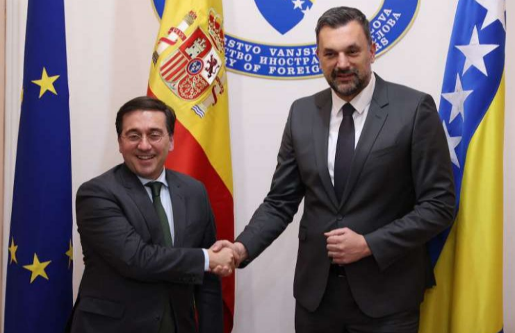 Ministri vanjskih poslova BIH i Španije o EU putu