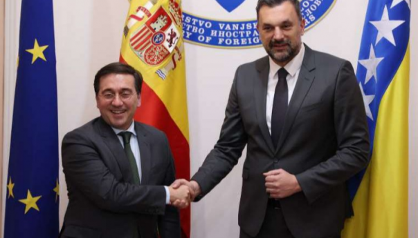 Ministri vanjskih poslova BIH i Španije o EU putu