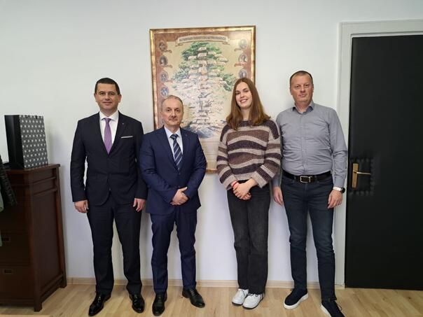 Ministri Velagić i Šuta ugostili Lanu Pudar